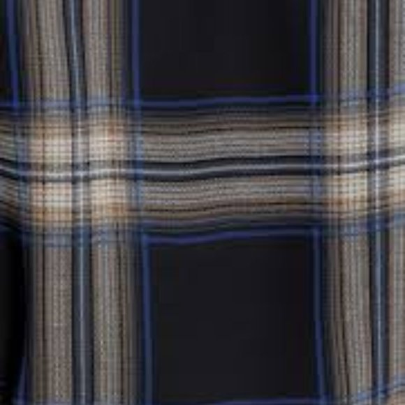 HEARTLOOM Anthea Plaid Sheath Faux Wrap Dress - Small - Picture 4 of 4